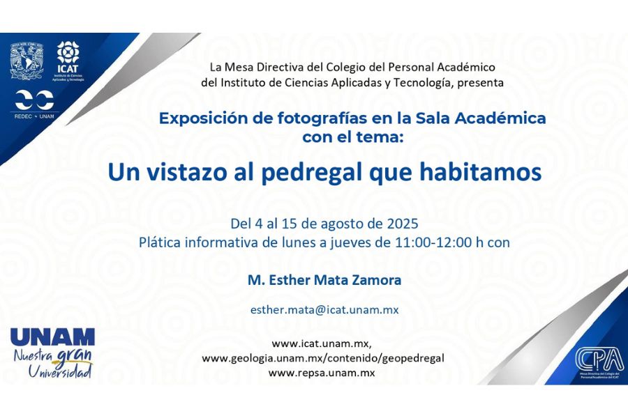 ExpoUnVistazoAlPedregalQueHabitamos